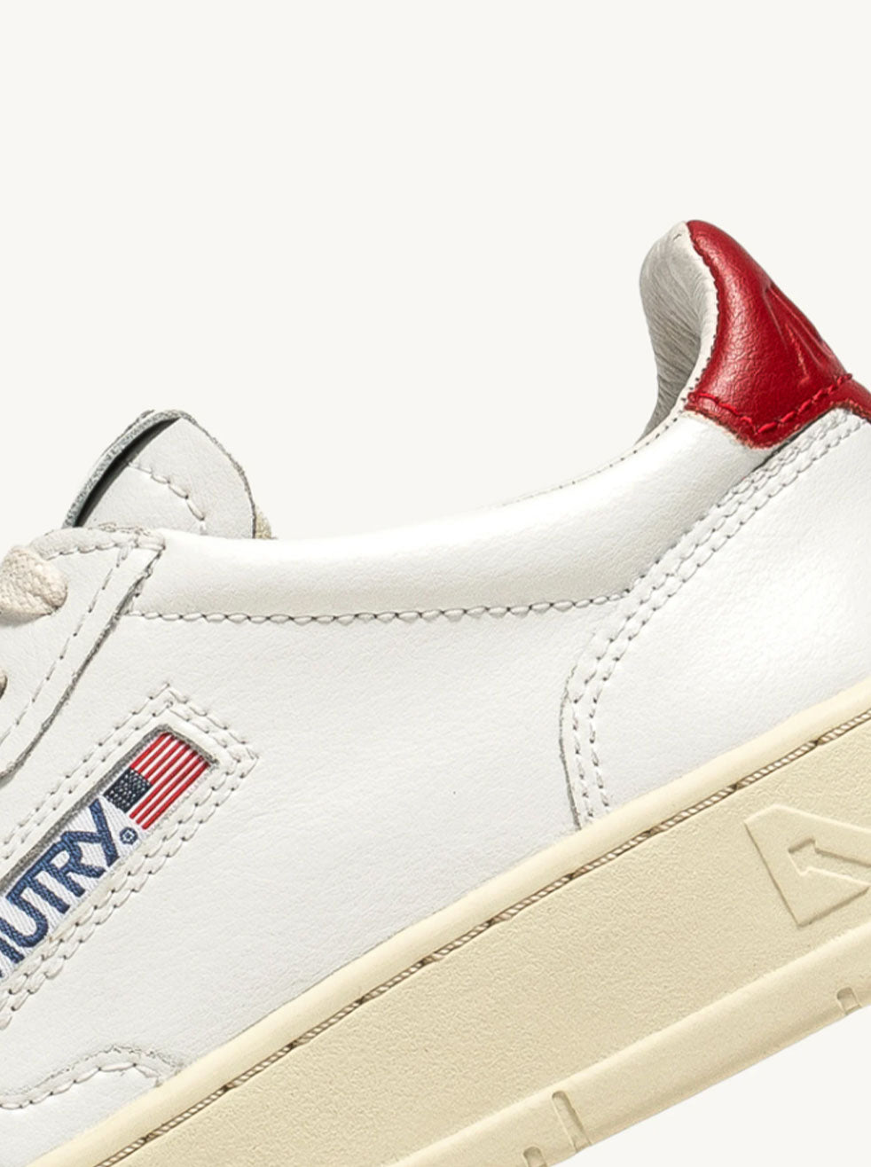 Autry - White/Red