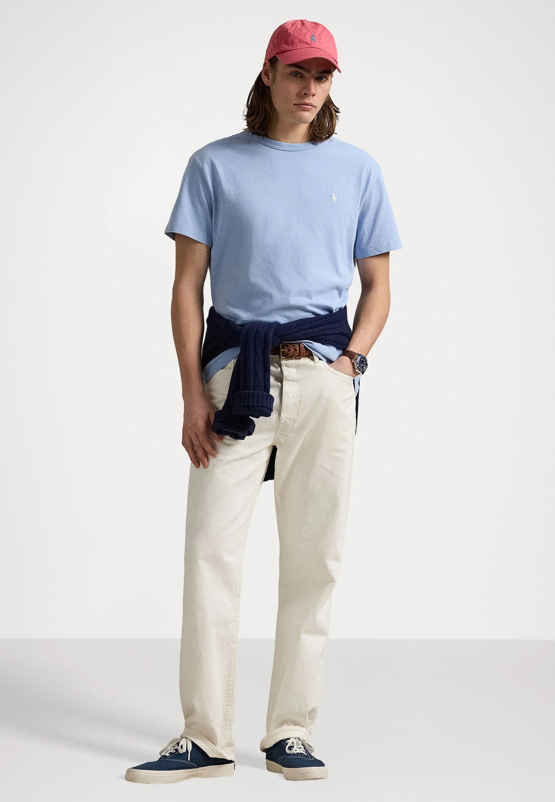 T-shirt - Chambray Blue