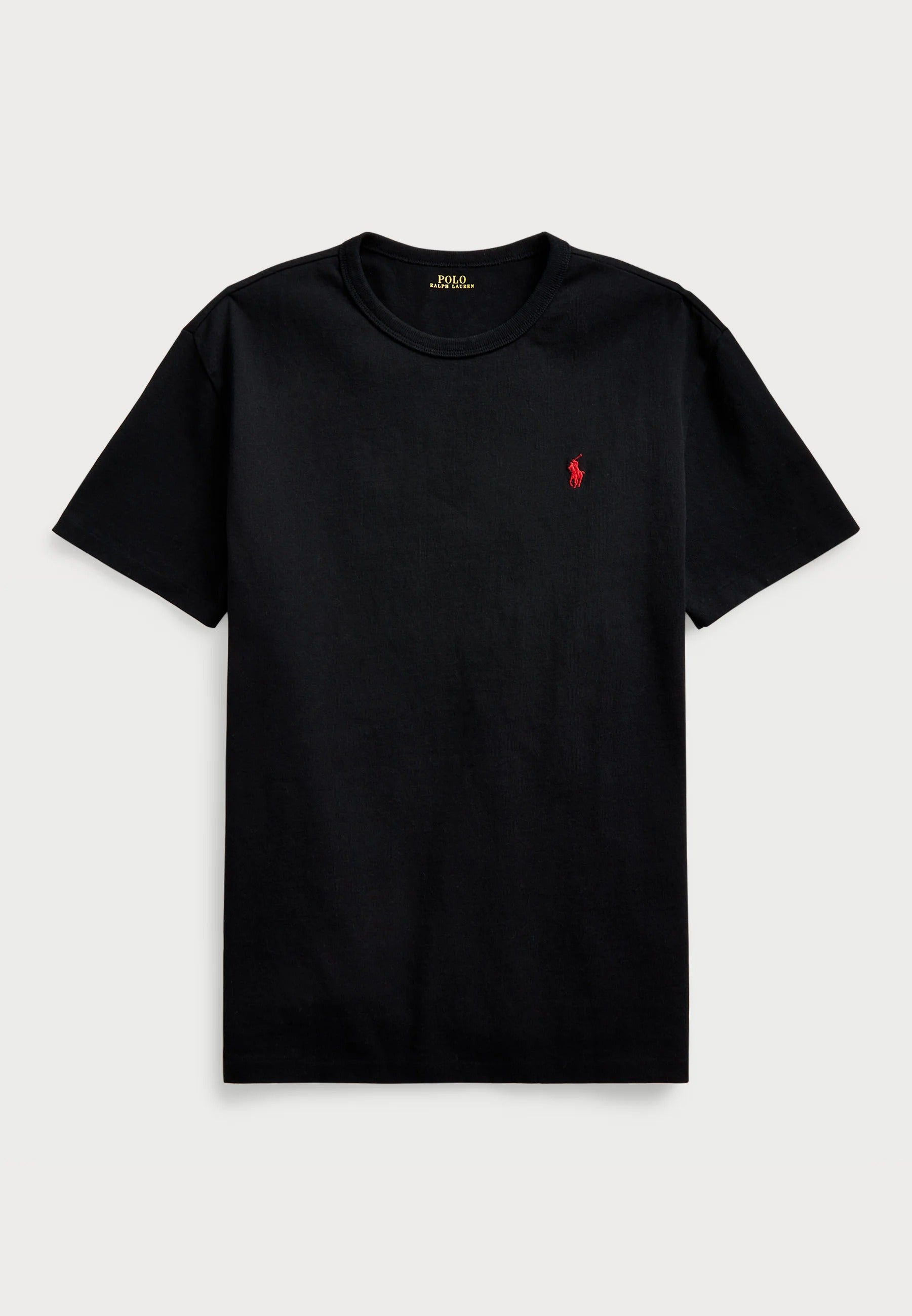 T-shirt Red Logo - Black