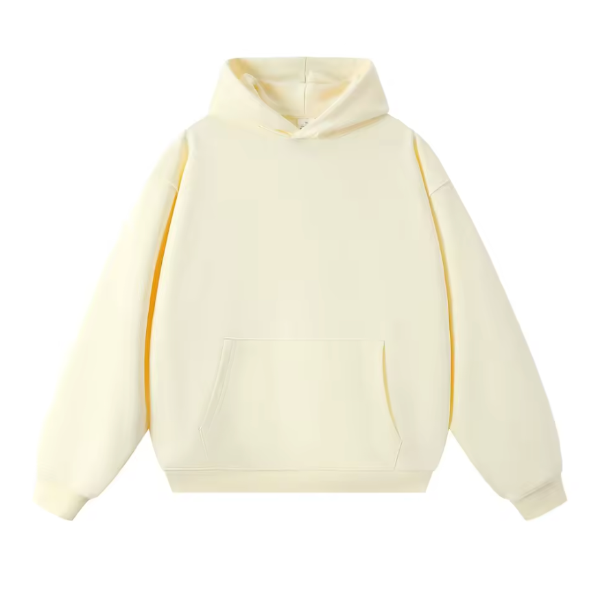 Hoodie - White Basic