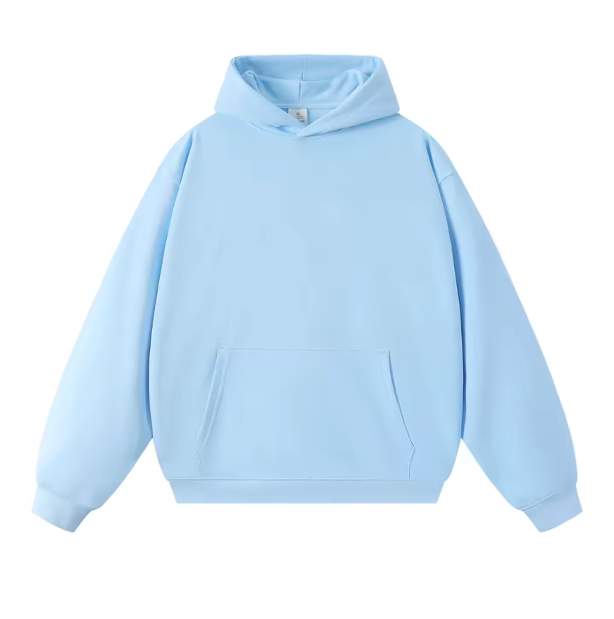 Hoodie - Light Blue Basic