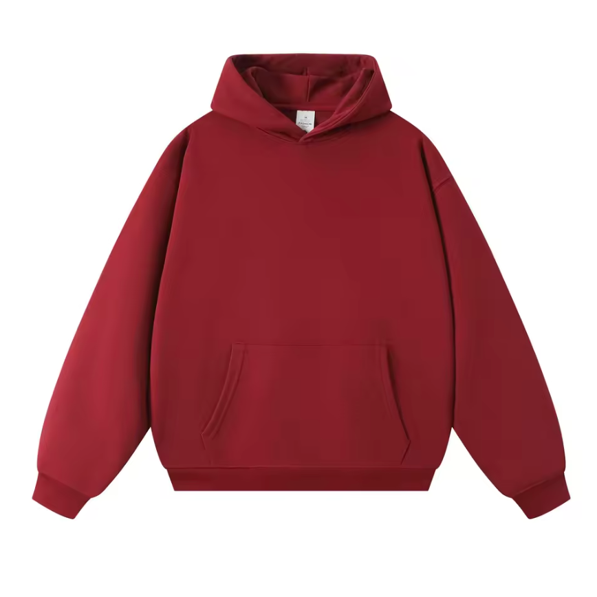 Hoodie - Red Basic