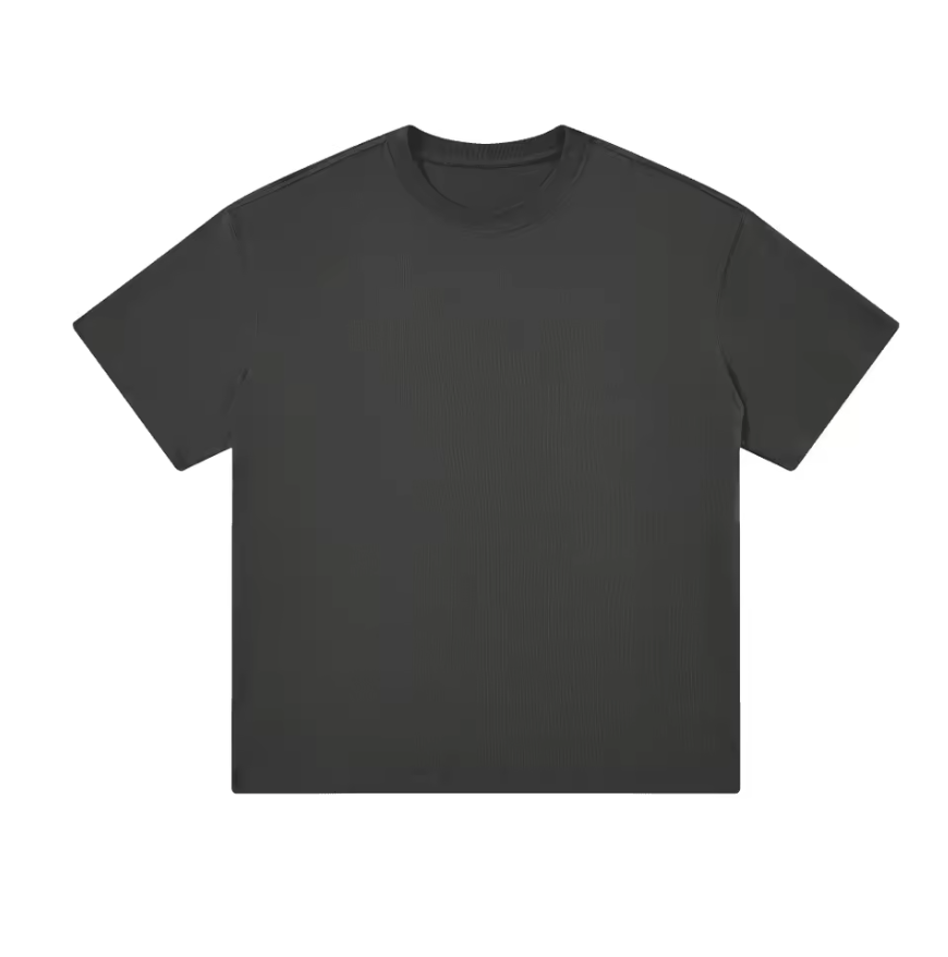 T-shirt - Light Black Basic